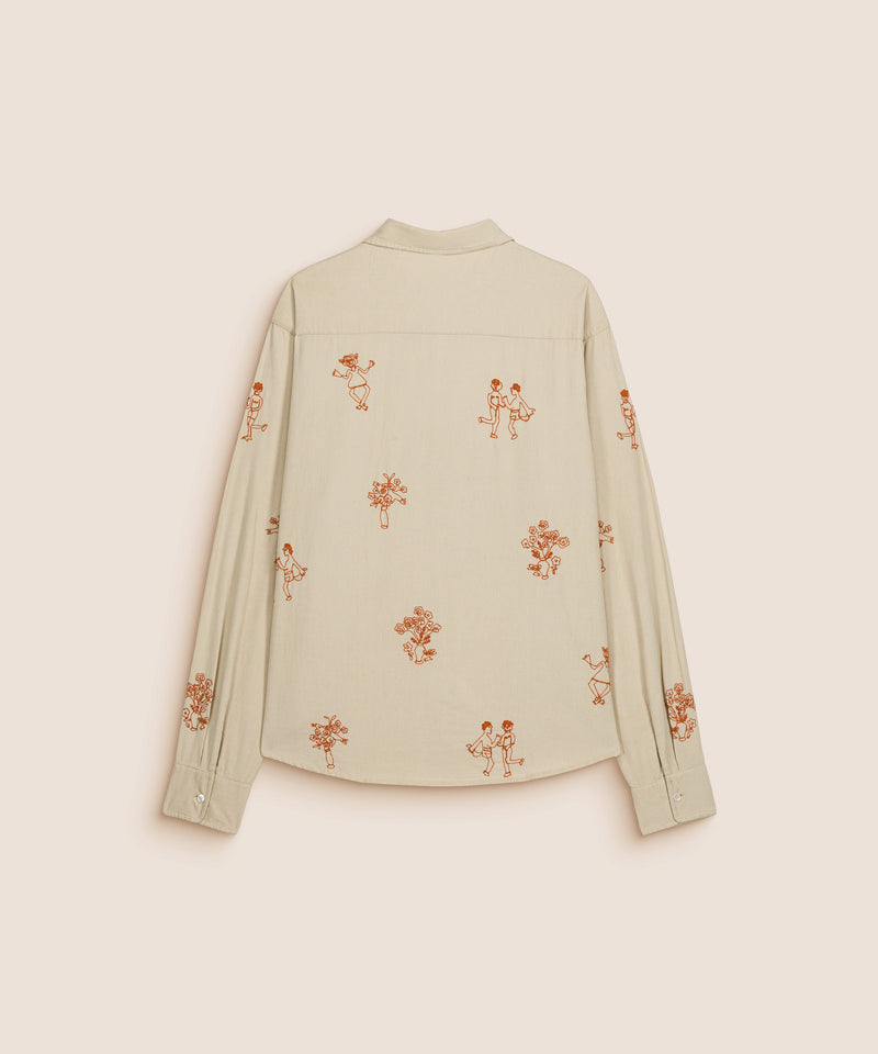 RIOT CORDUROY SHIRT OFF WHITE