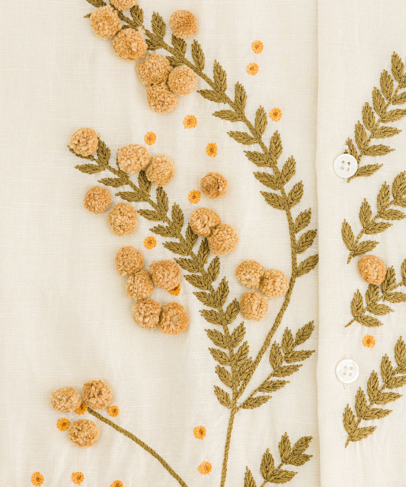 Chemise Mimosa Blanc cassé
