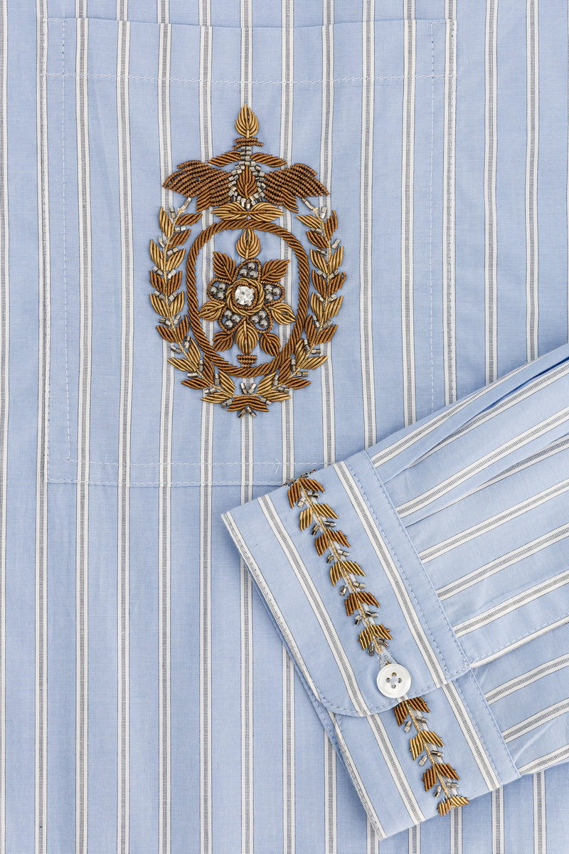 MERIT SHIRT LIGHT BLUE