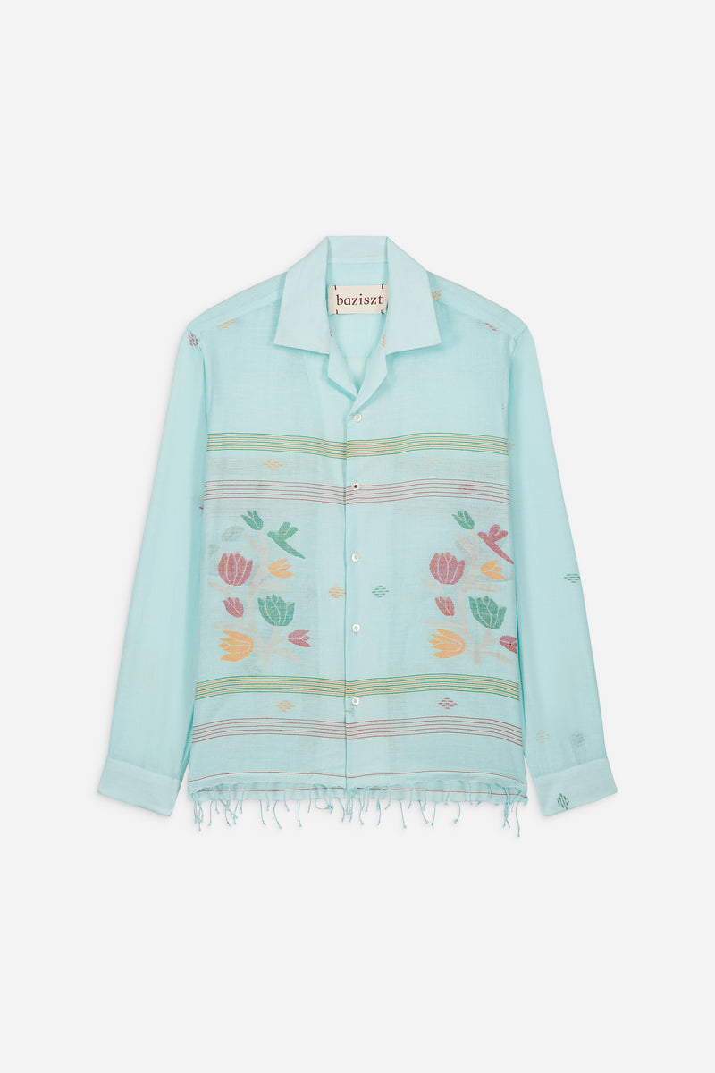 FACET LS SHIRT LIGHT BLUE
