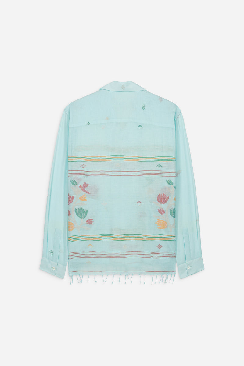 FACET LS SHIRT LIGHT BLUE