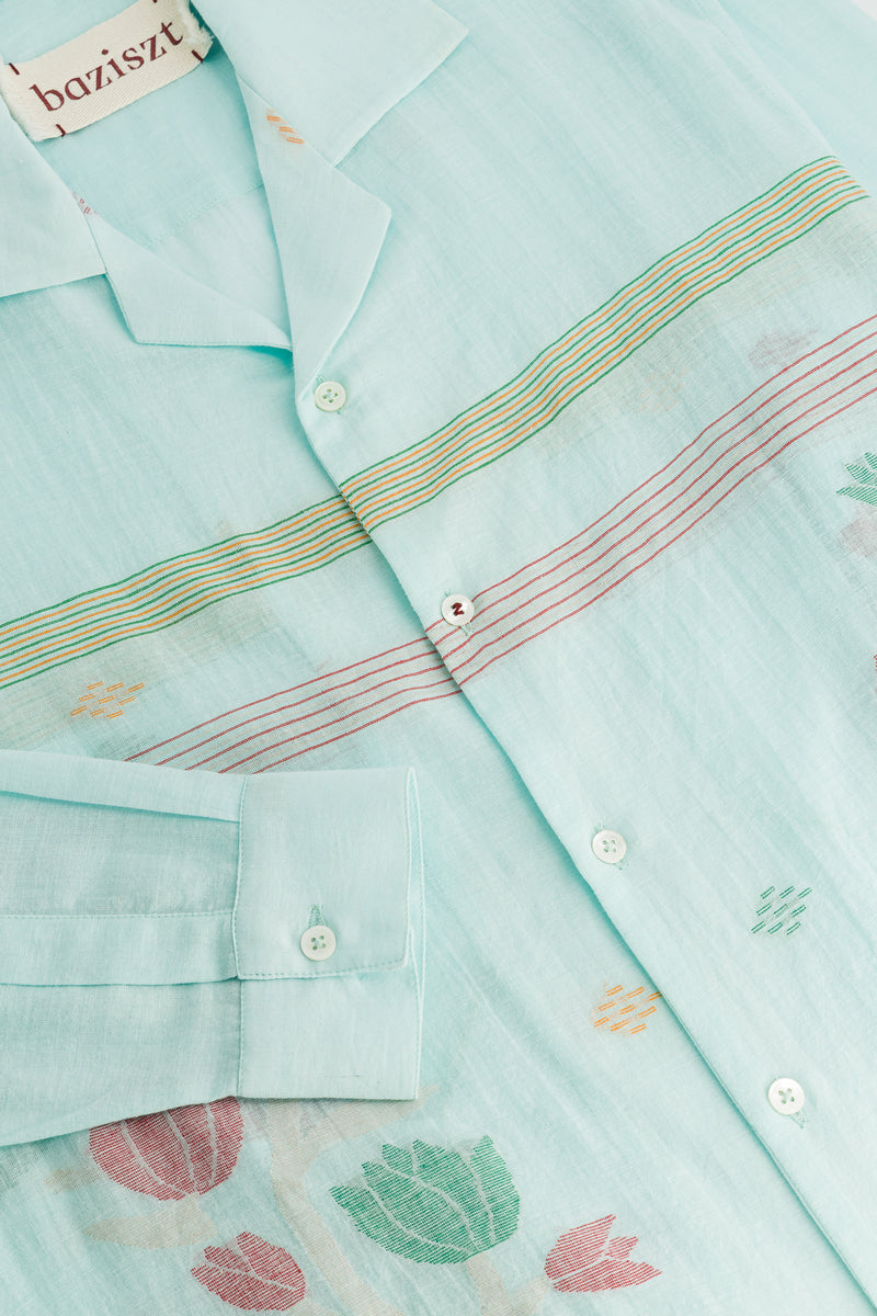 FACET LS SHIRT LIGHT BLUE