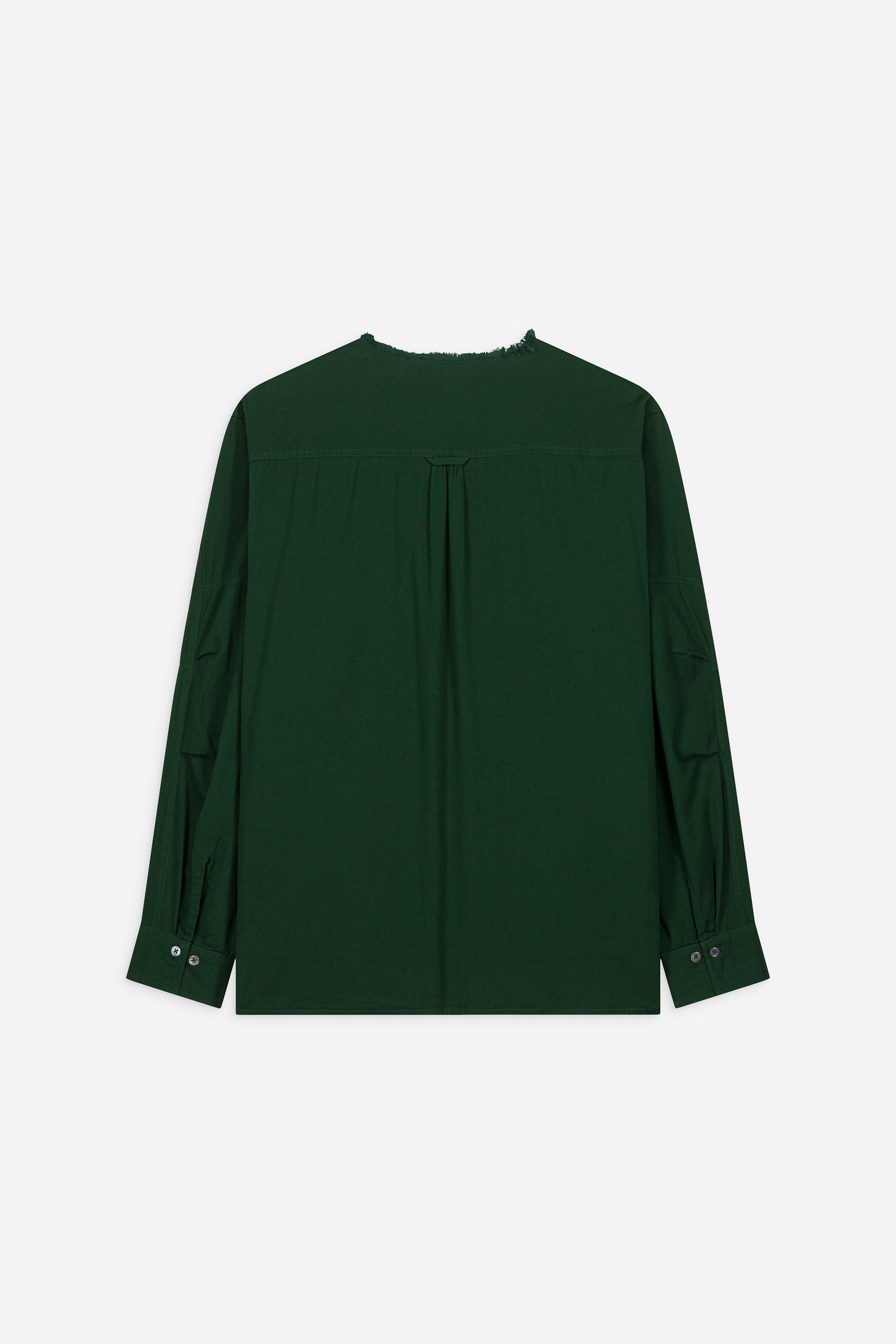 CHEMISE CORNICHE VERT