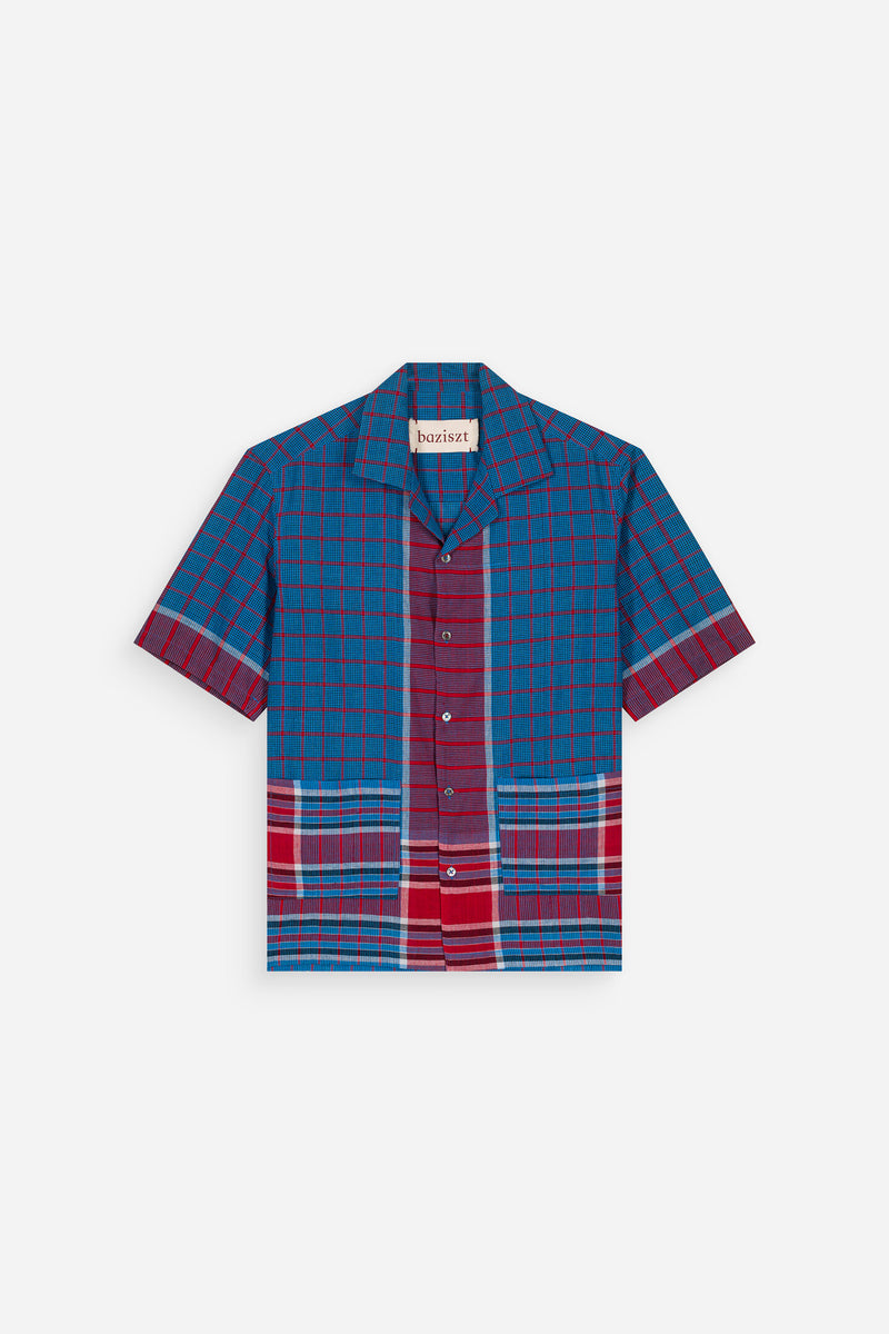 Chess Shirt Blue