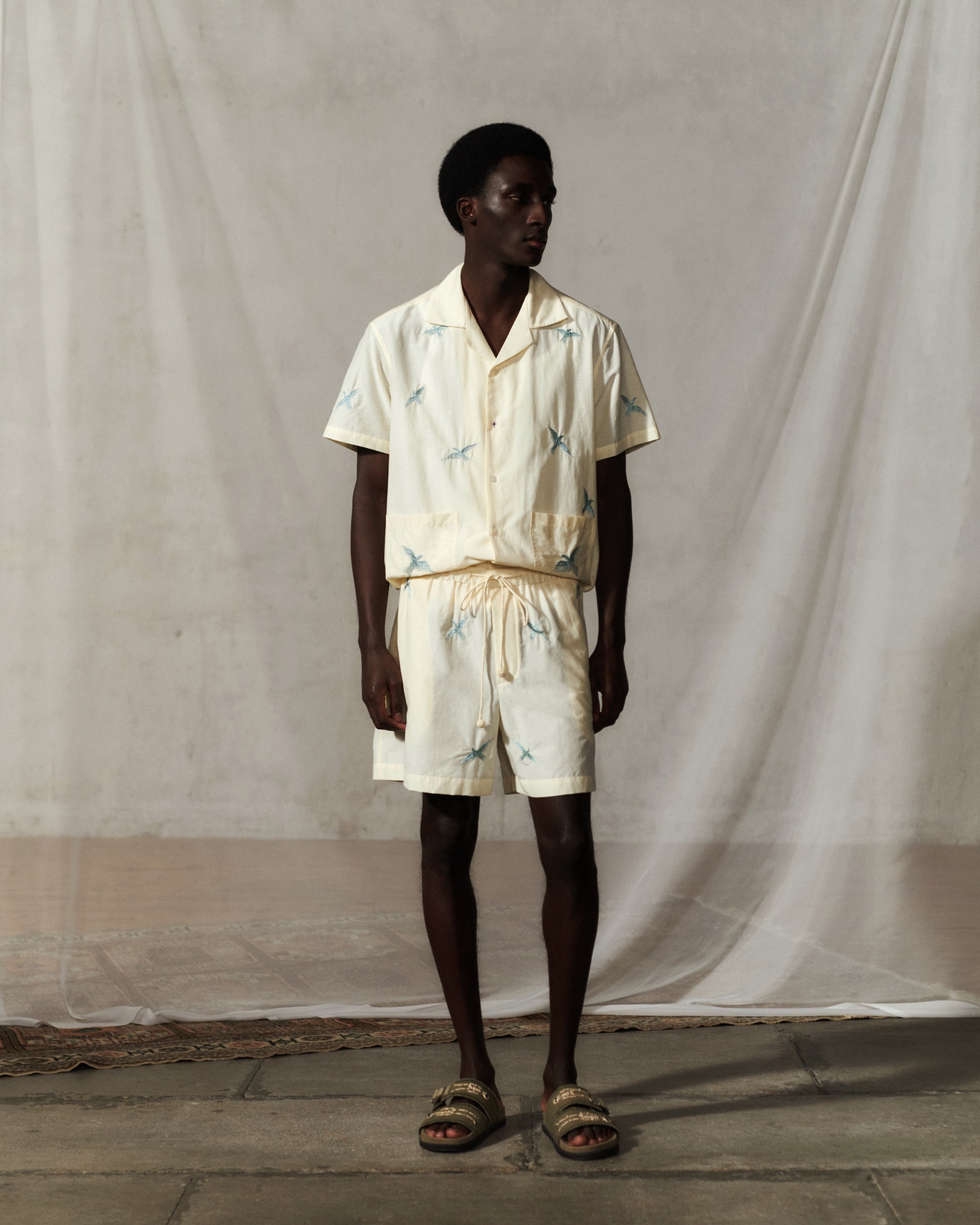 Columbus Shorts Light Yellow
