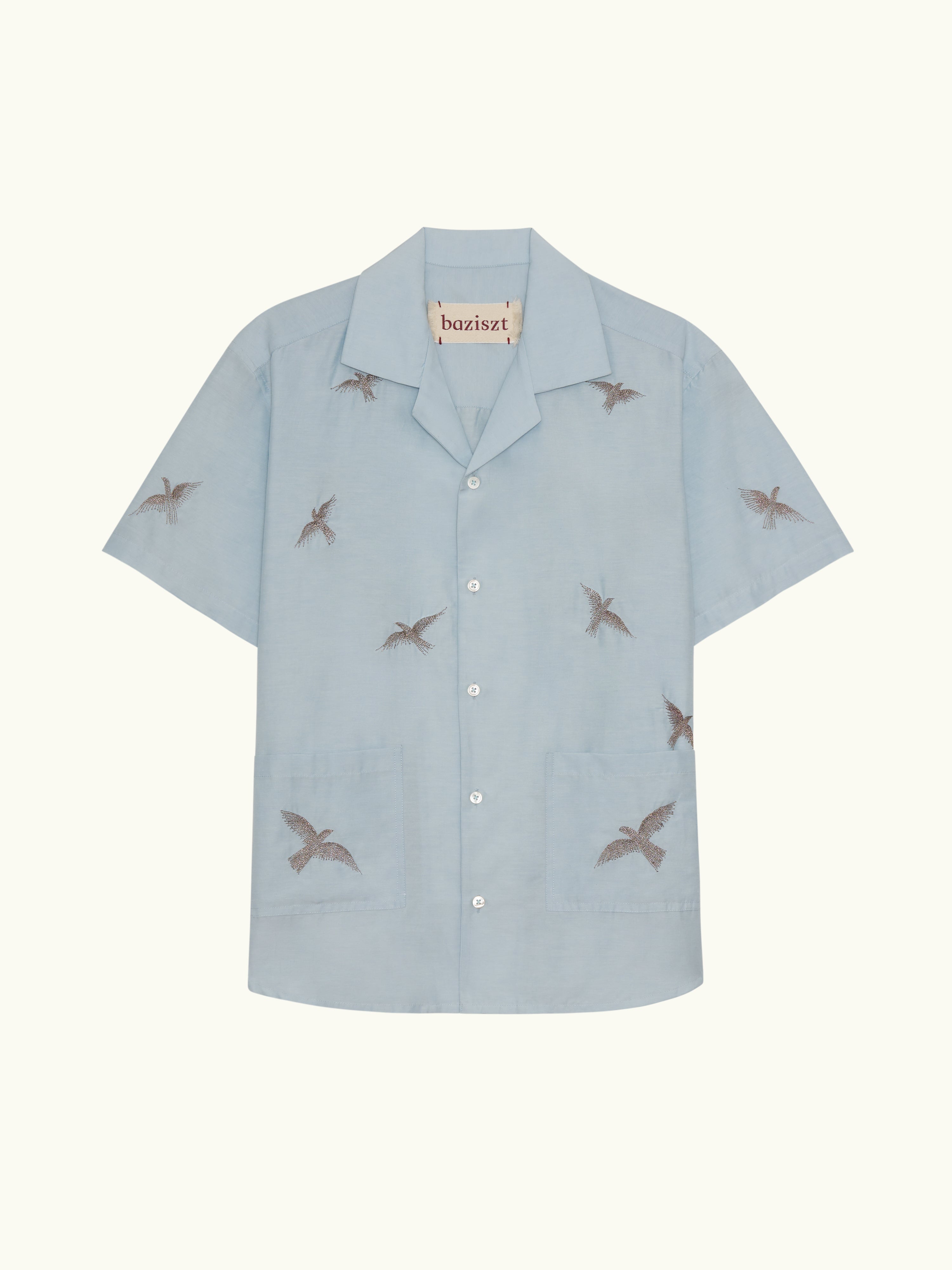 Colombus light blue Shirt