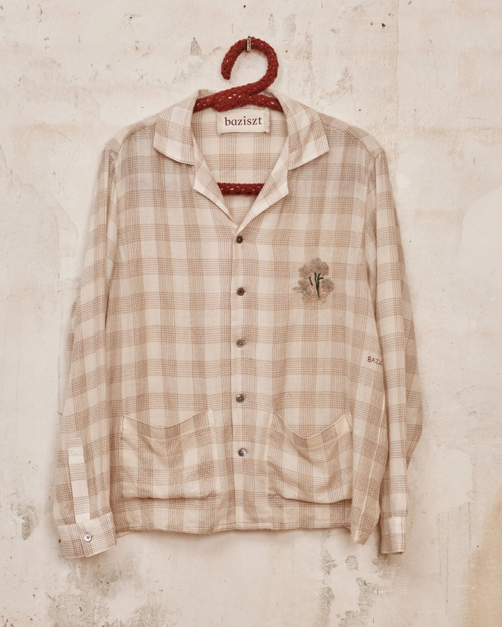 Chitin Shirt Beige Beige / XL