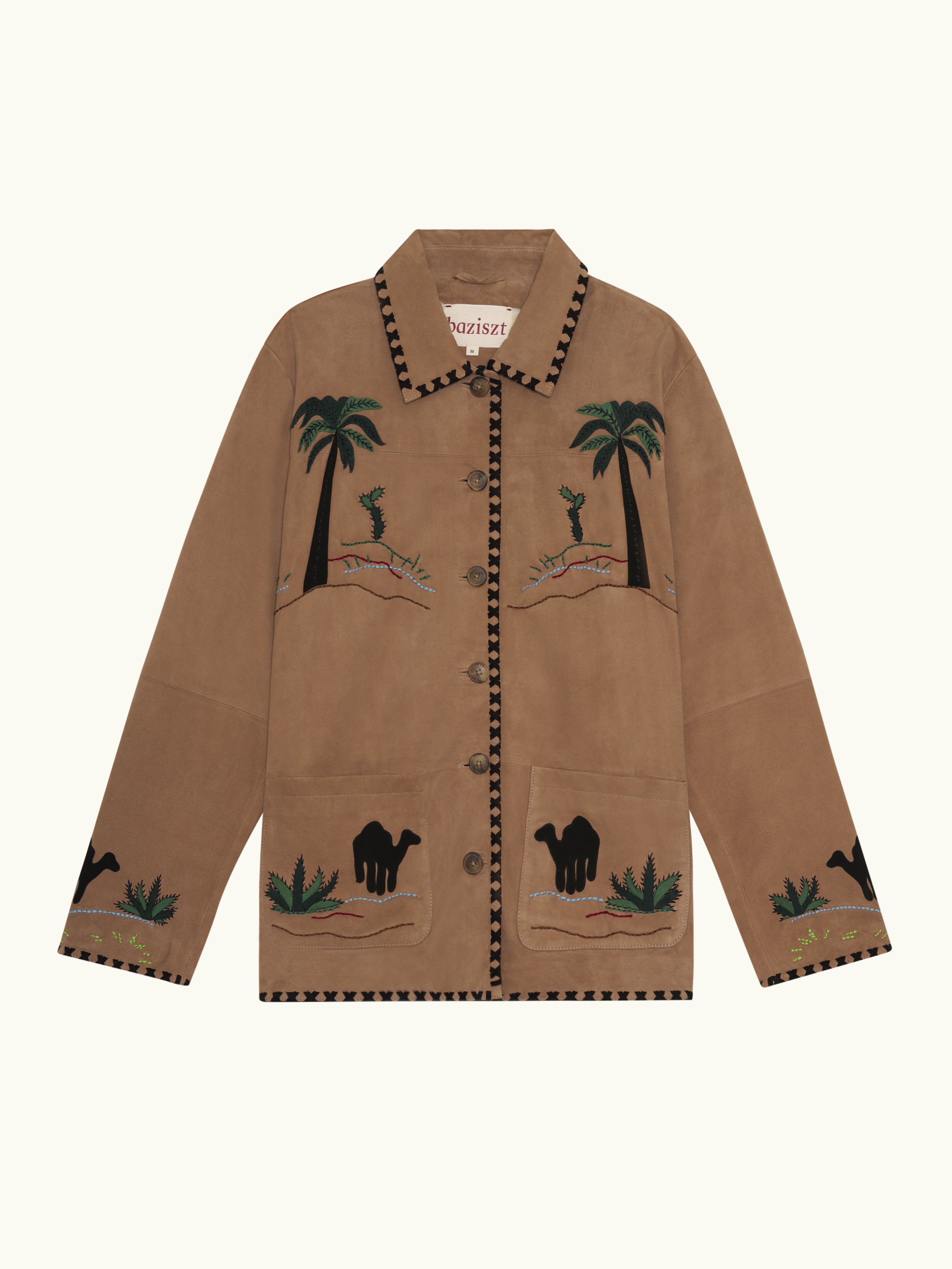 Fuga Jacket - Taupe Suede︱Baziszt