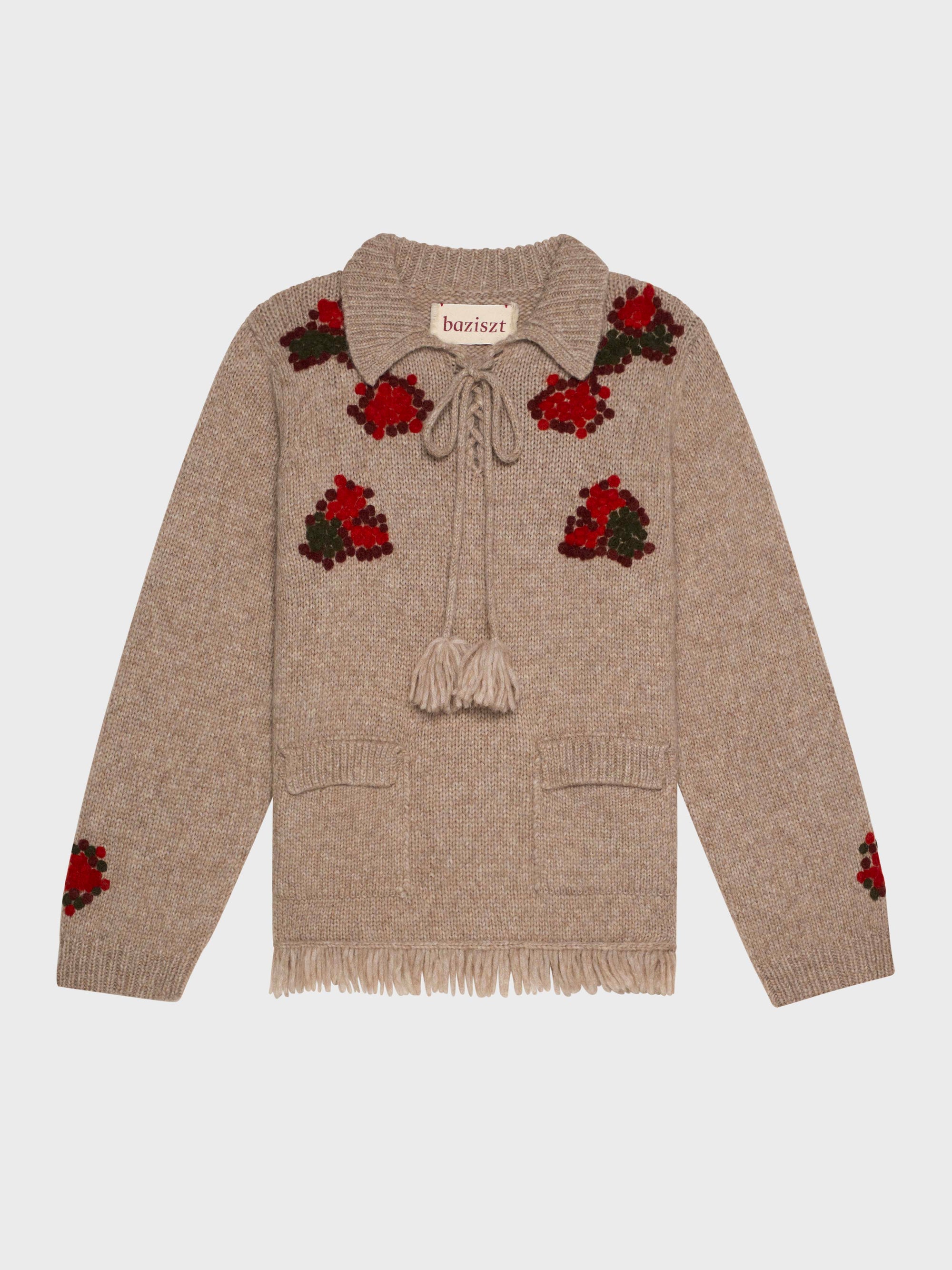 Cardigan Graphite beige