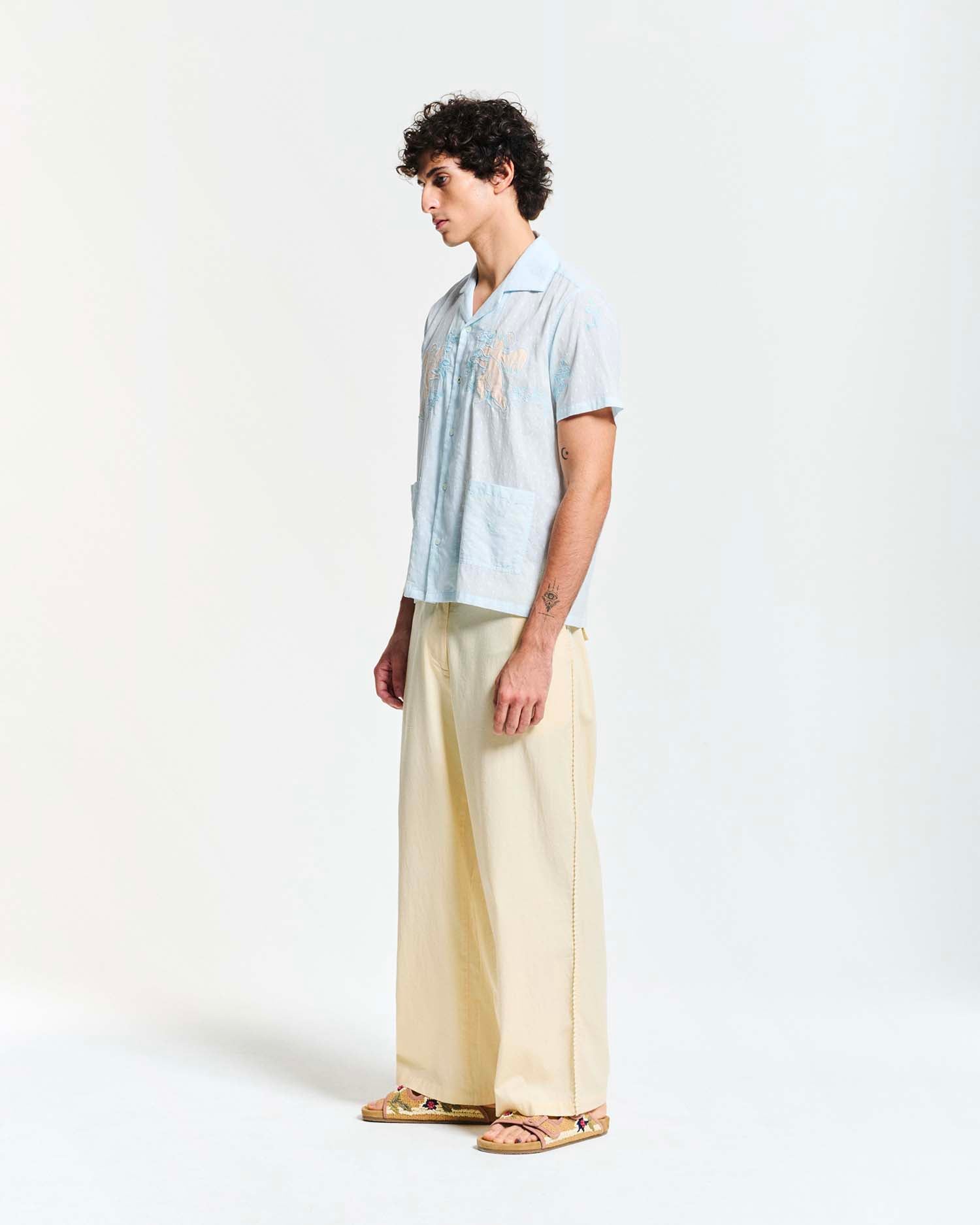 La chemise Bina - Bleu Ciel