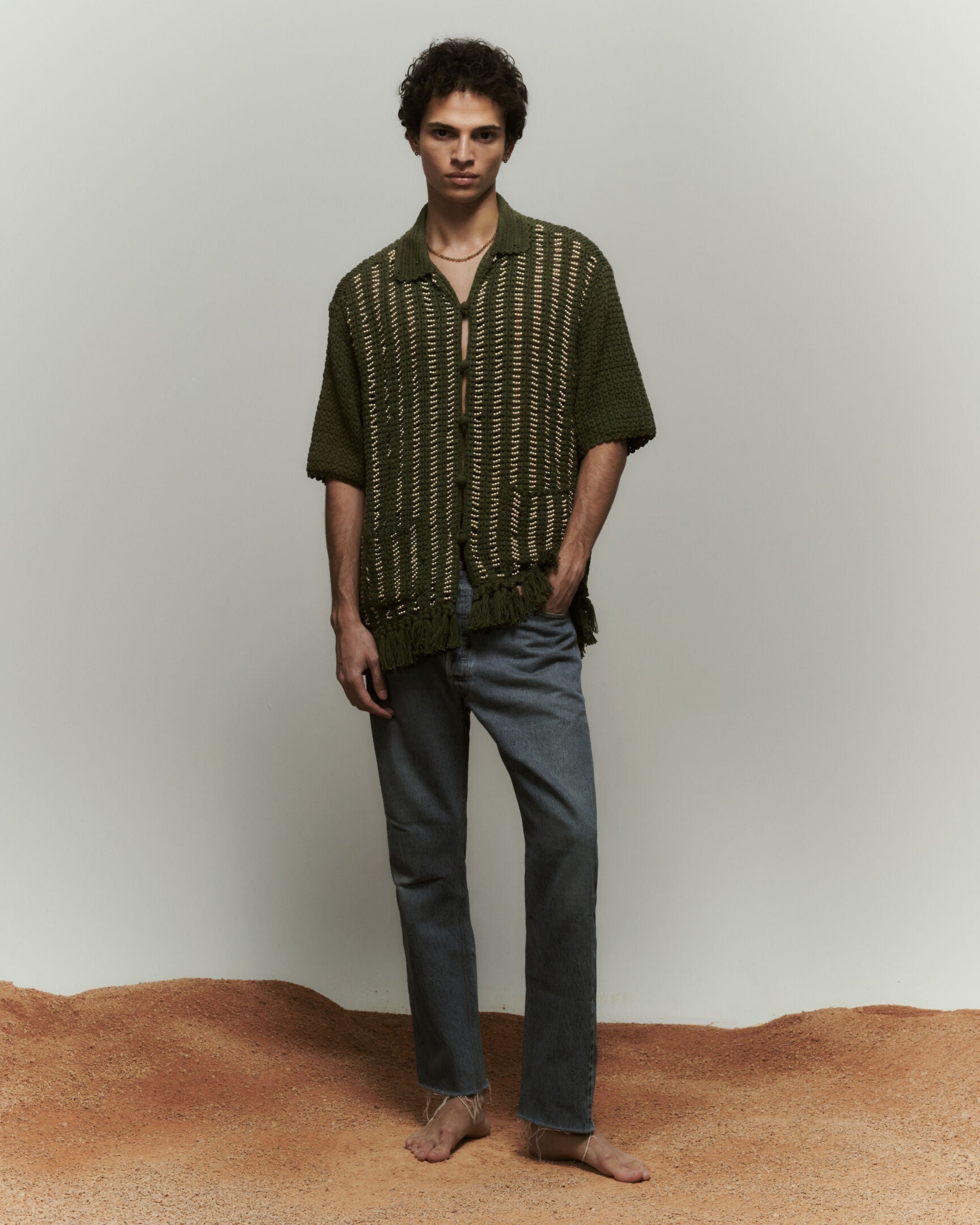 Baziszt, Lookbook Spring Summer 2024, Spheres Shirt