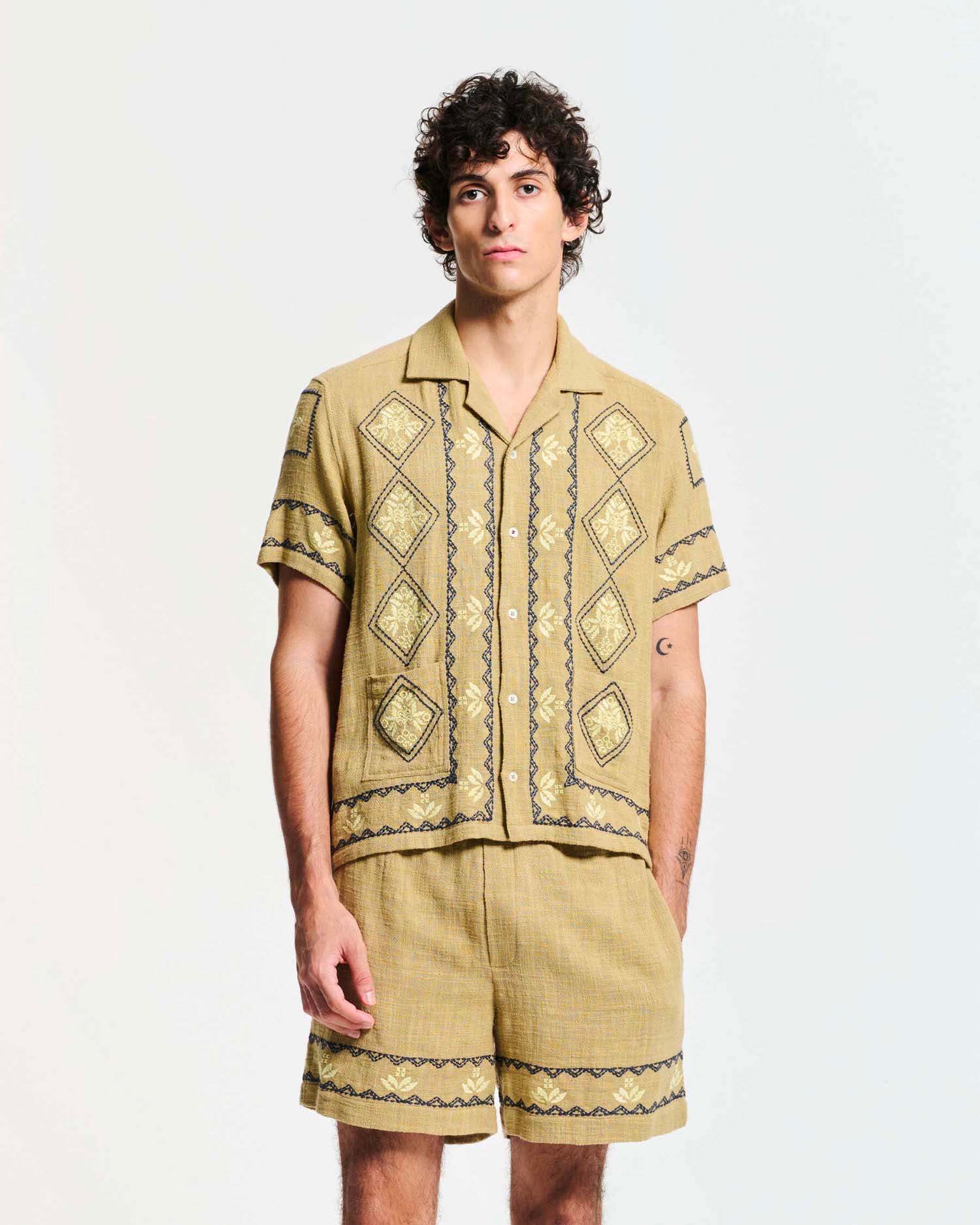 Le short Mexican - Taupe