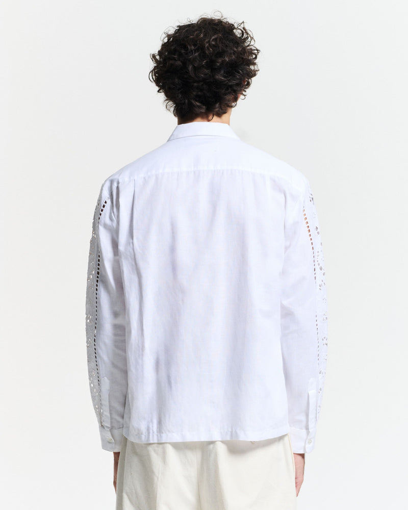 Chemise de ministre blanche