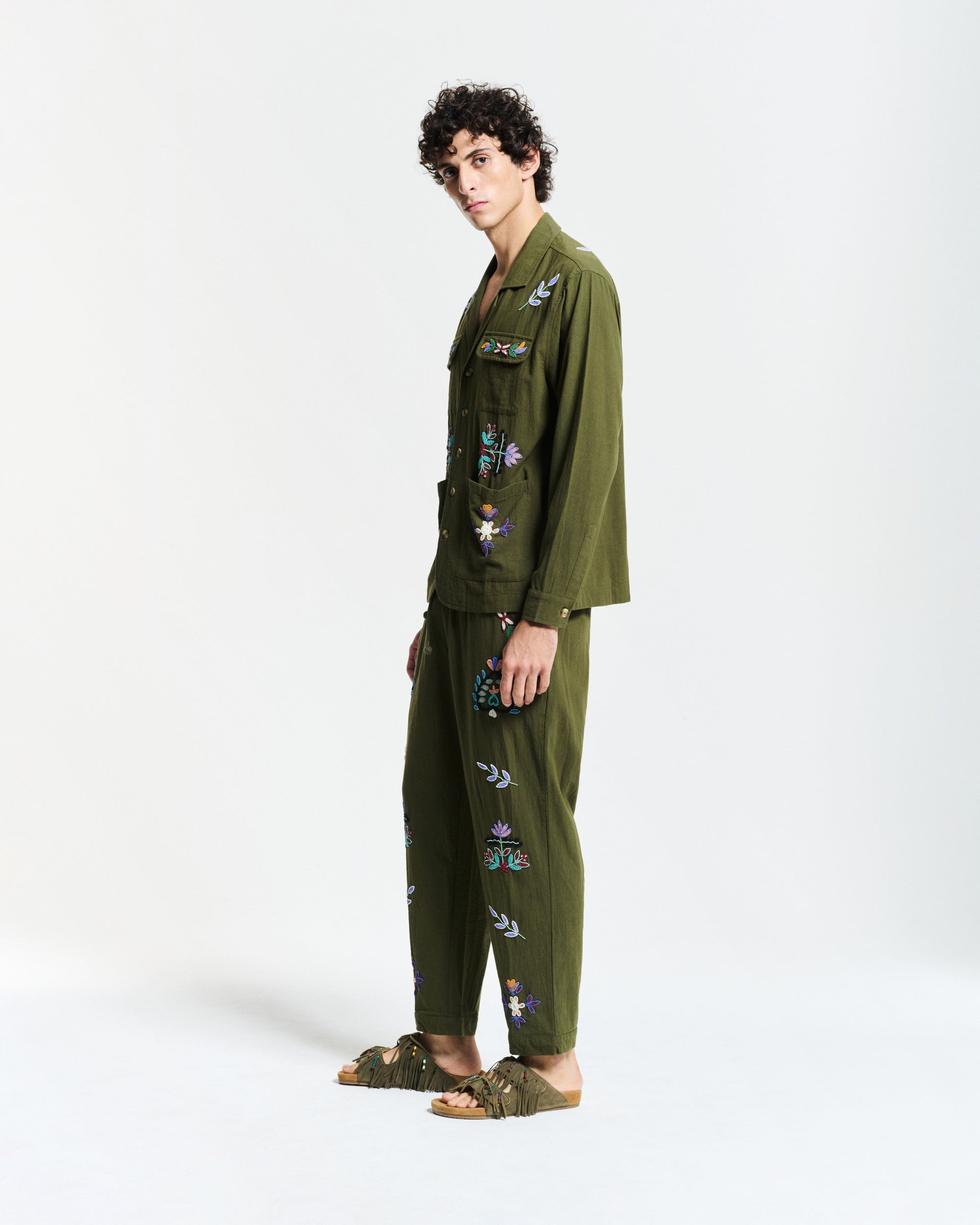 NEON PANTS KHAKI