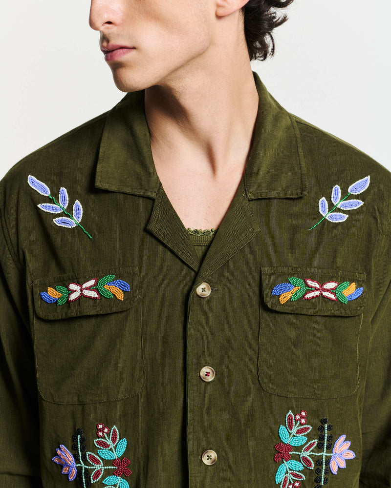 Neon Shirt Khaki