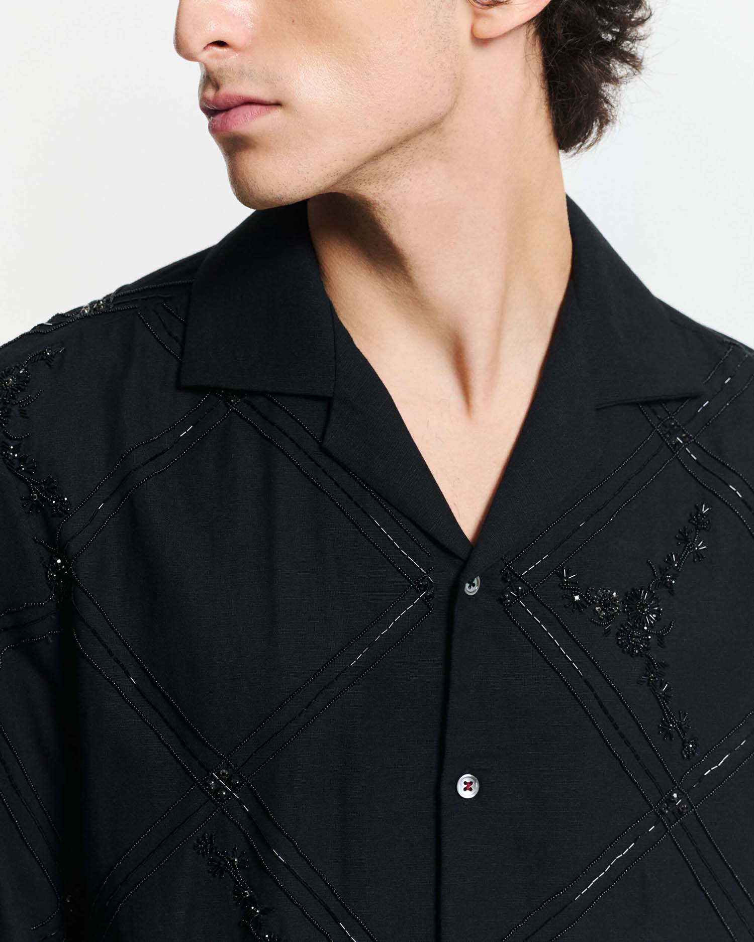 La chemise Orchid - Noir