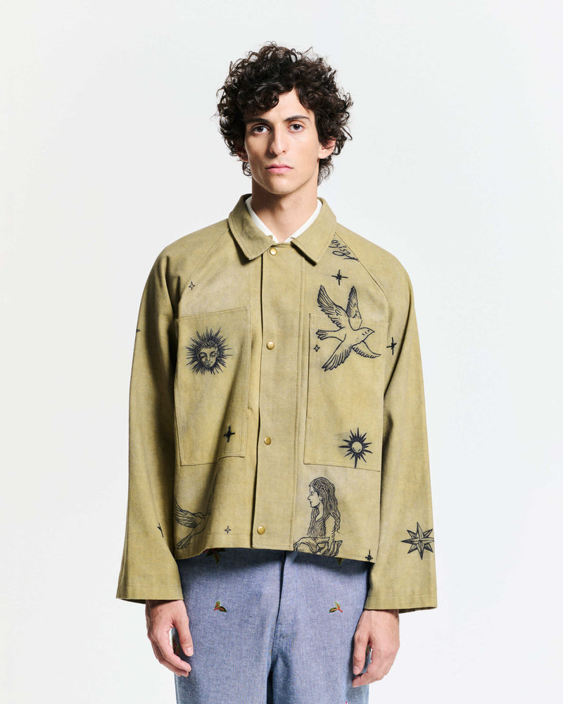 OUJA JACKET KHAKI