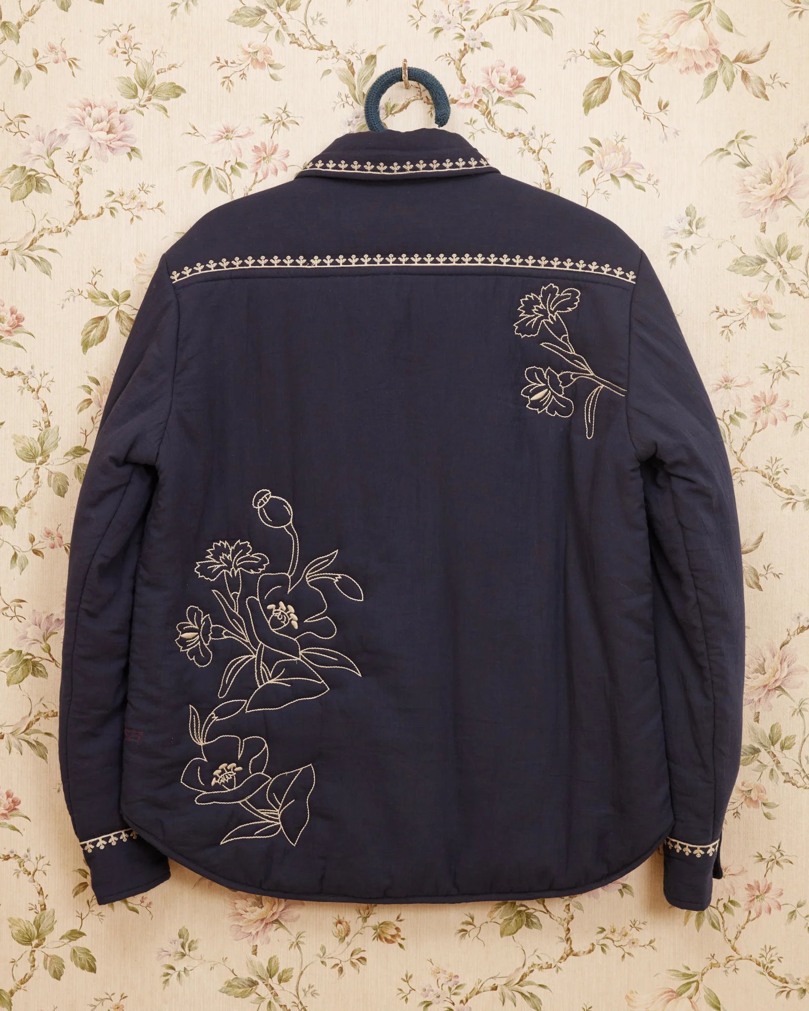 Oddment Jacket - Blue Cotton | Baziszt