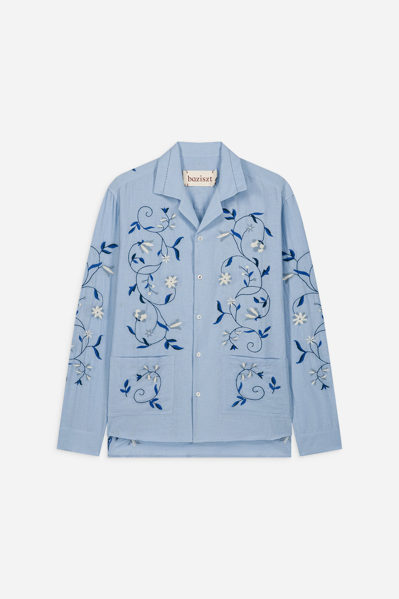Chemise Lotus Bleue