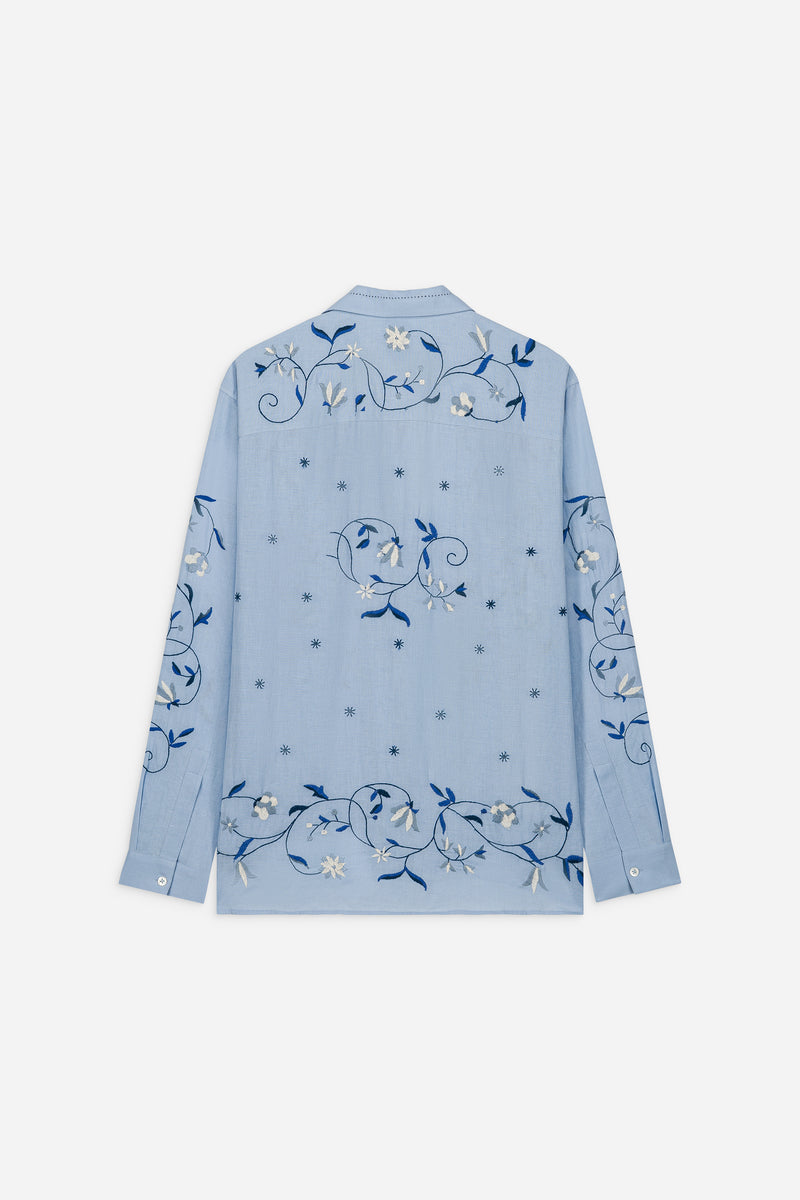 Chemise Lotus Bleue