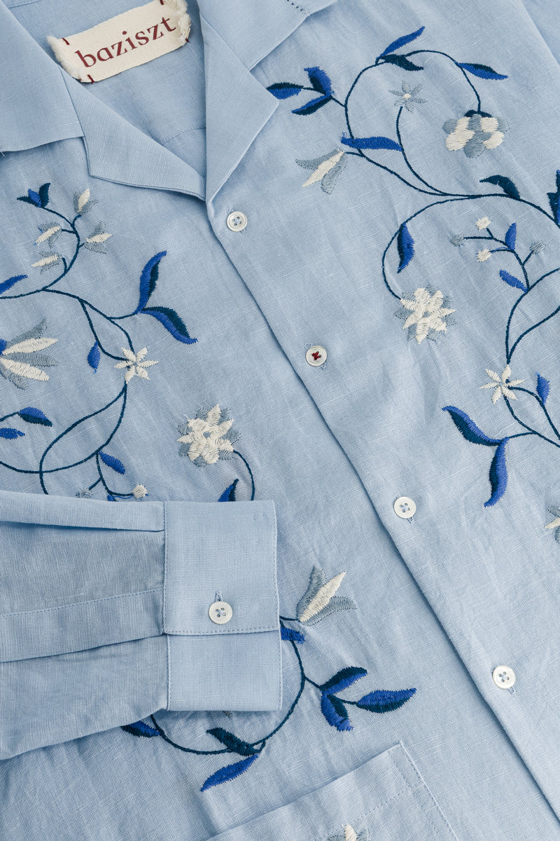 Chemise Lotus Bleue