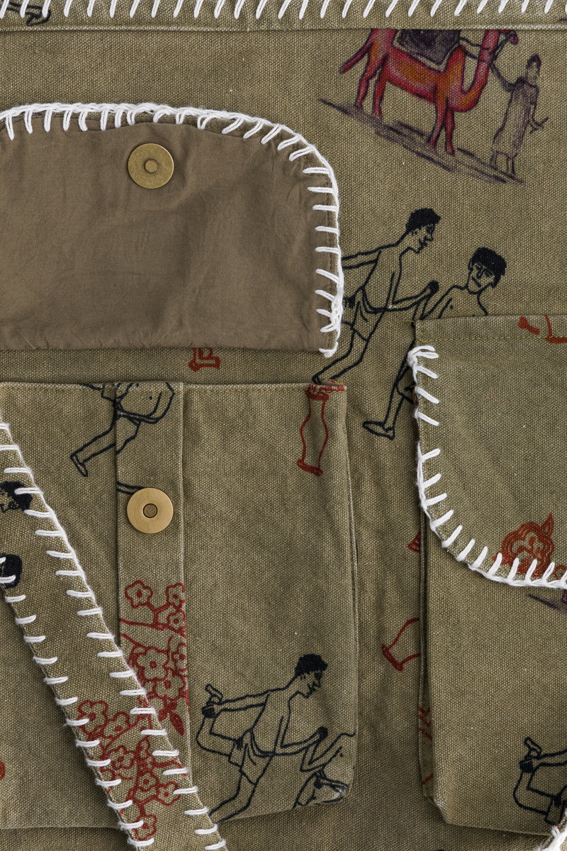 SAC LAVIE KAKI