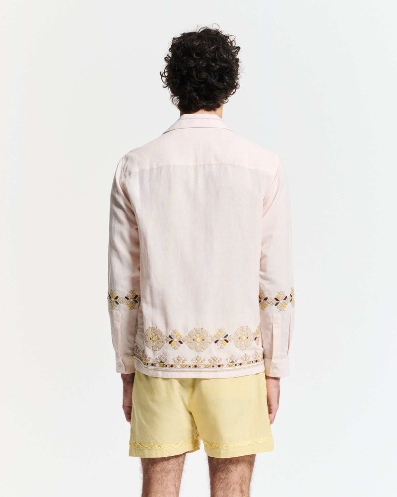 ROSES SHIRT - Light pink