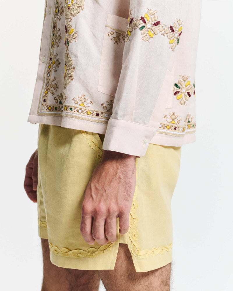 ROSES SHIRT - Light pink