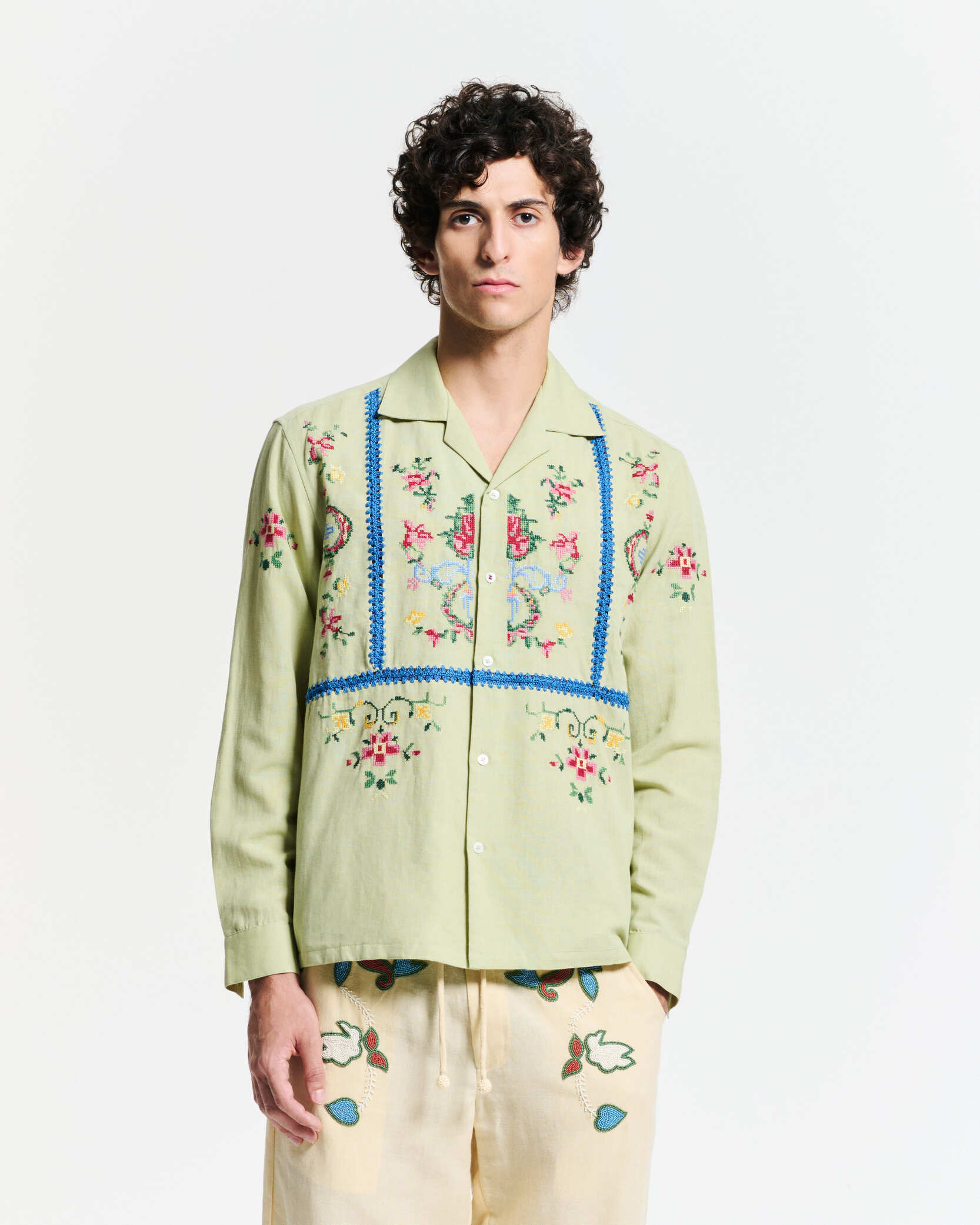 SOHA SHIRT GREEN/MINT