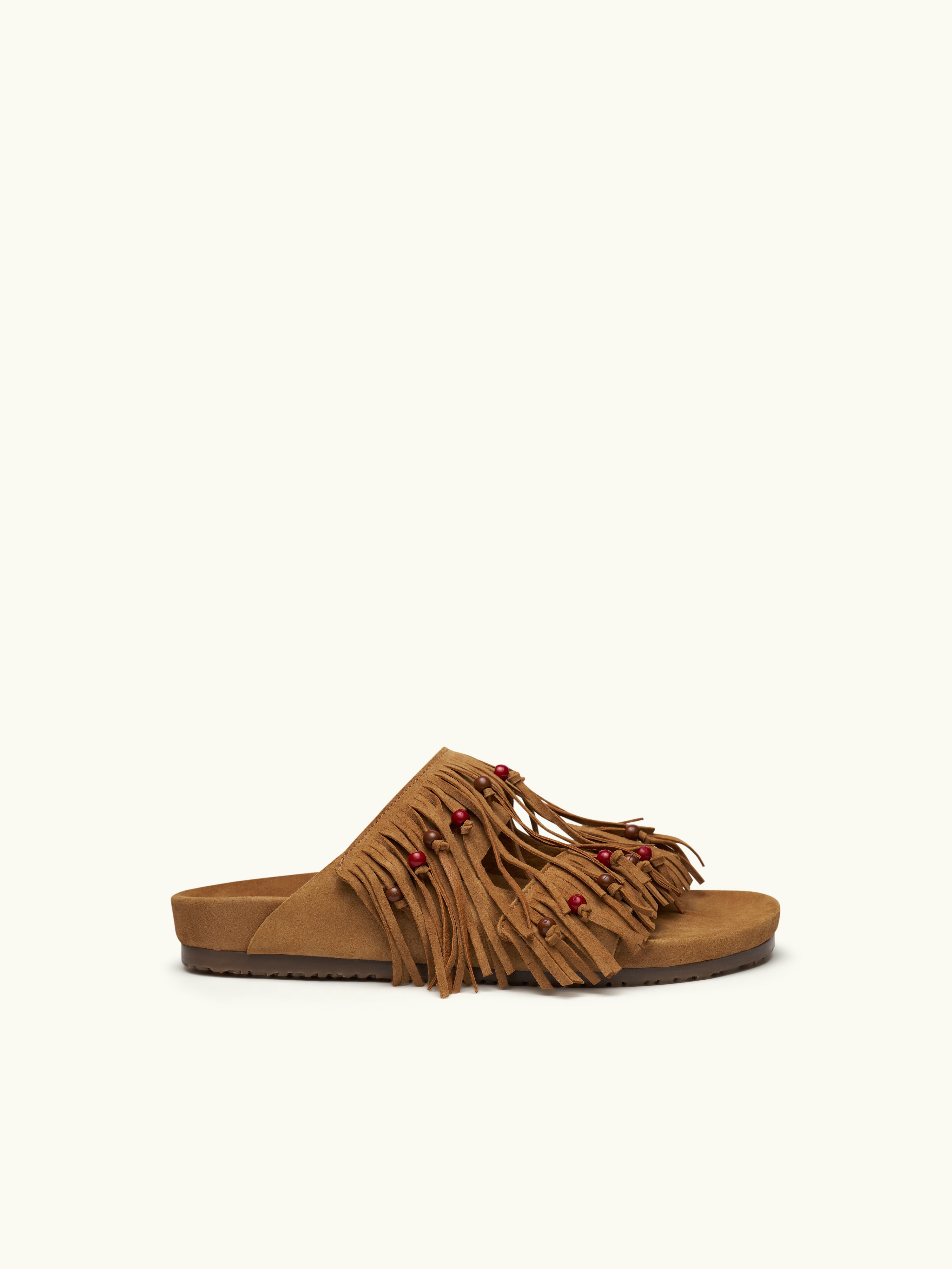 Shoes tassels suede