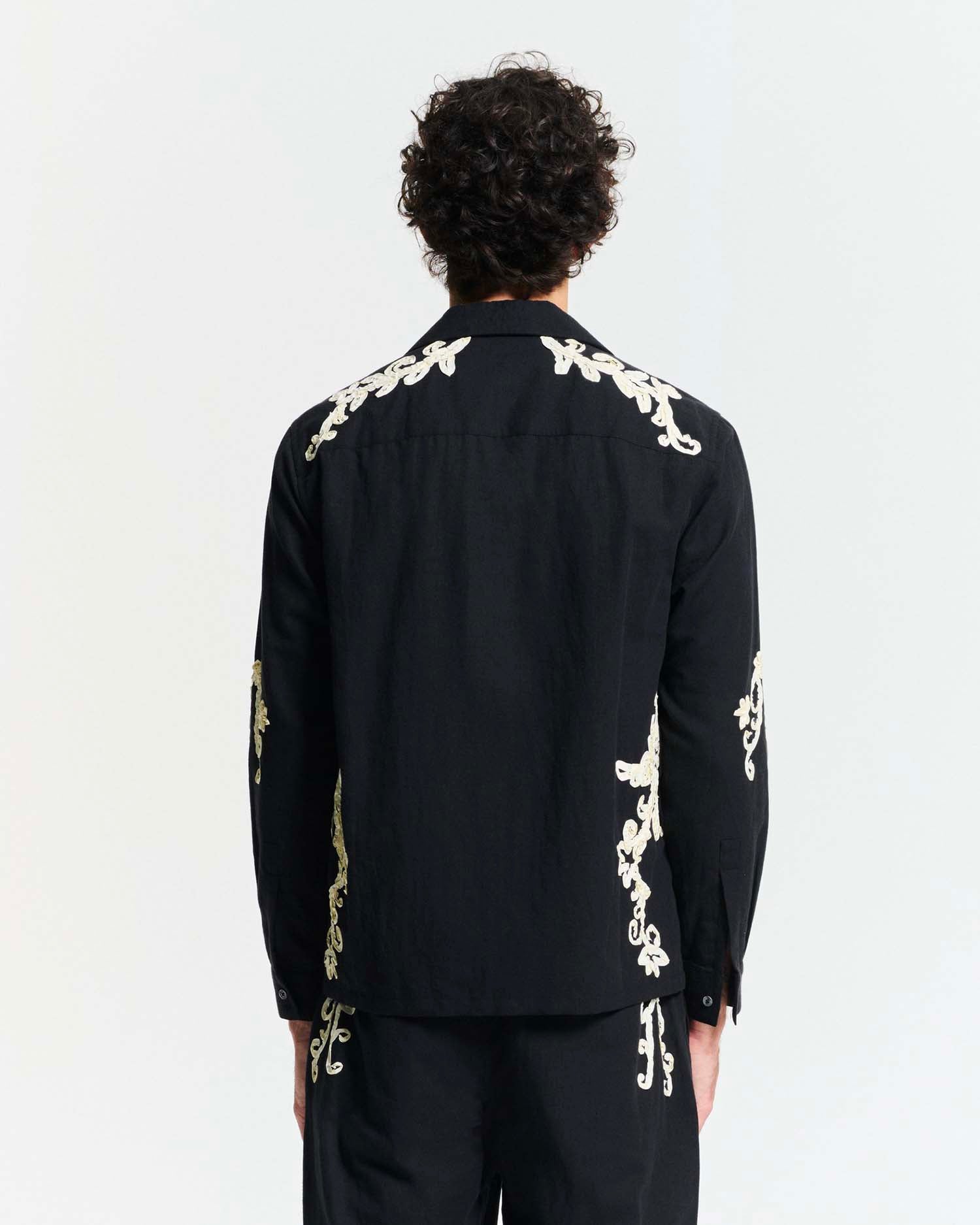 La chemise Taja - Noir