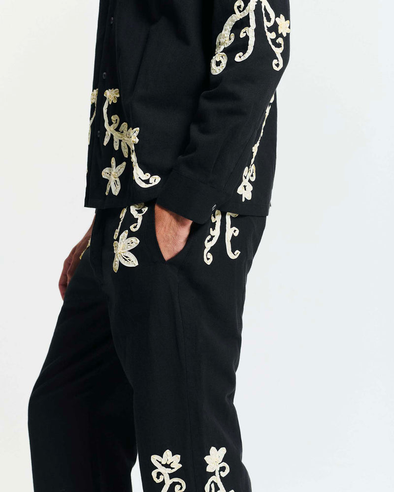 Le pantalon Taja - Noir