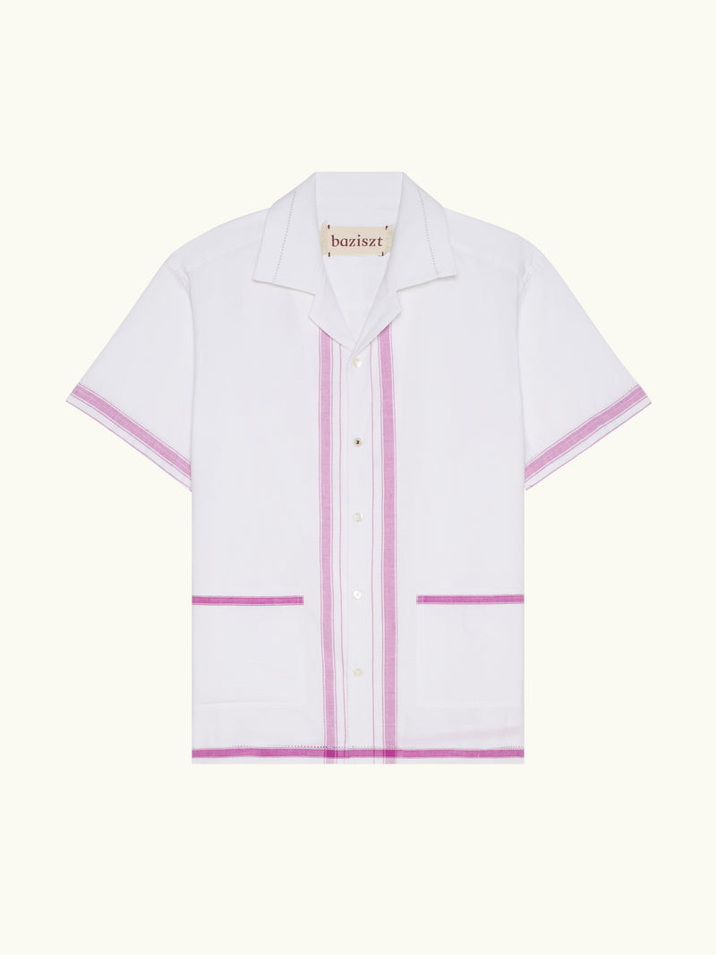 Tota Shirt Pink White