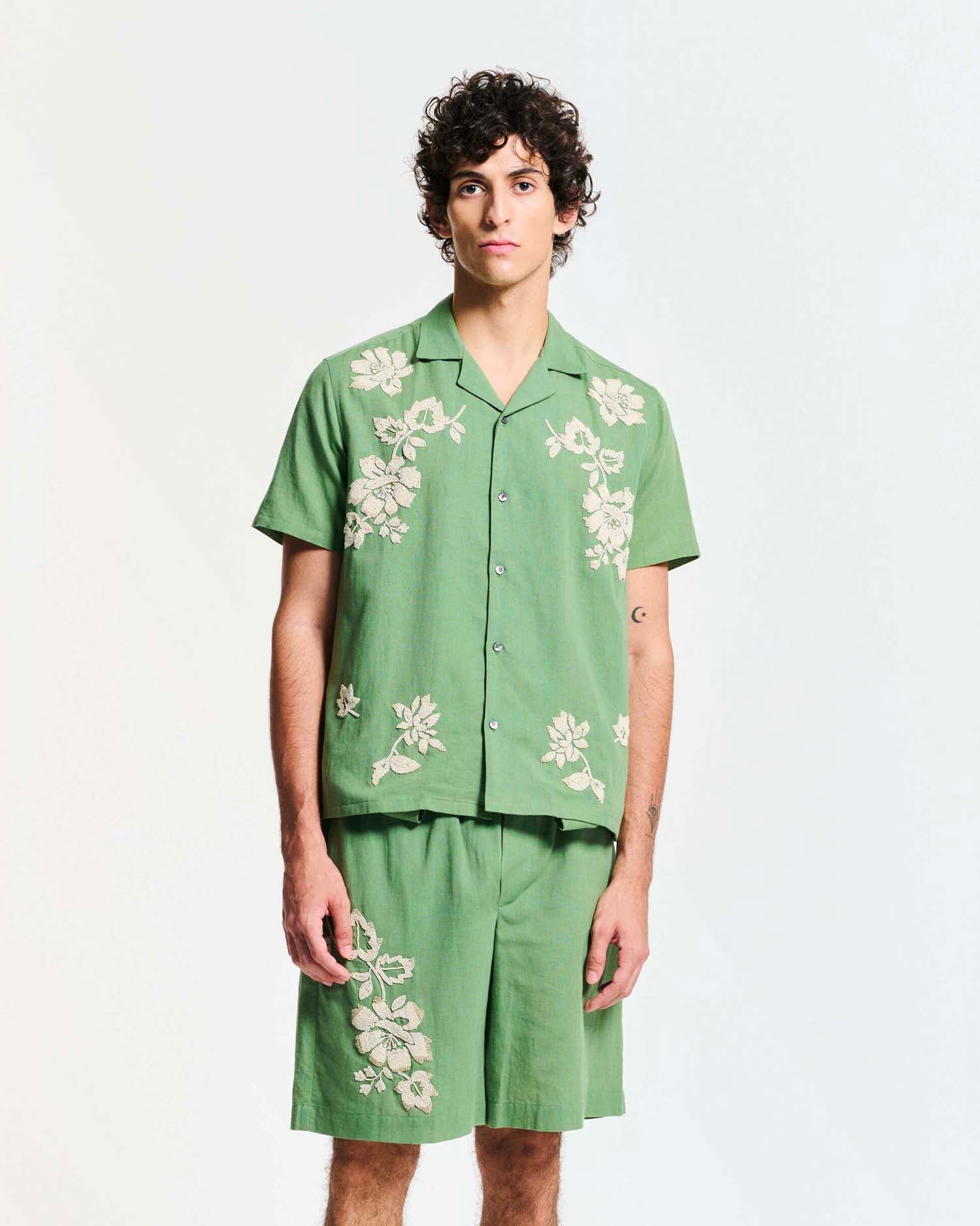 Toujours Shirt Green