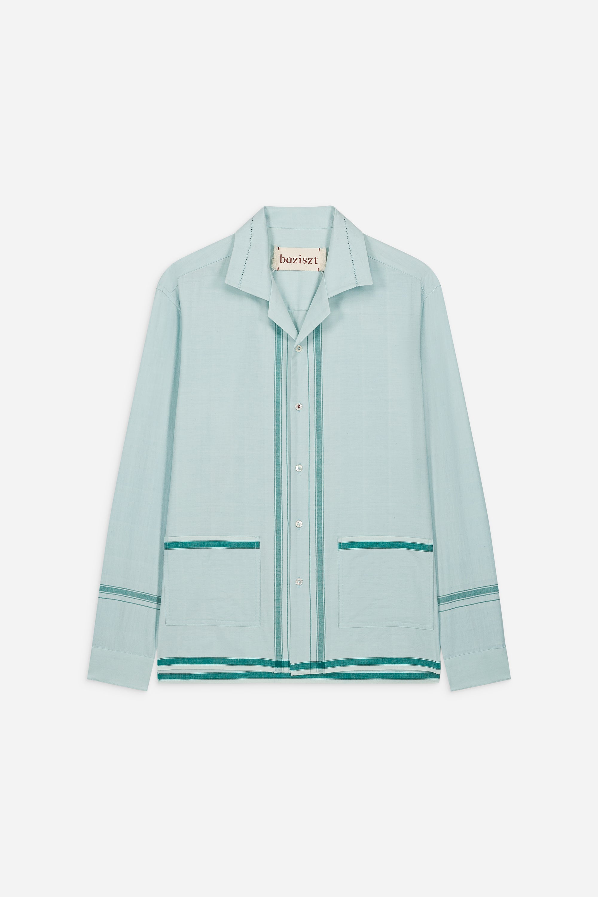 CHEMISE TOWEL BLEU