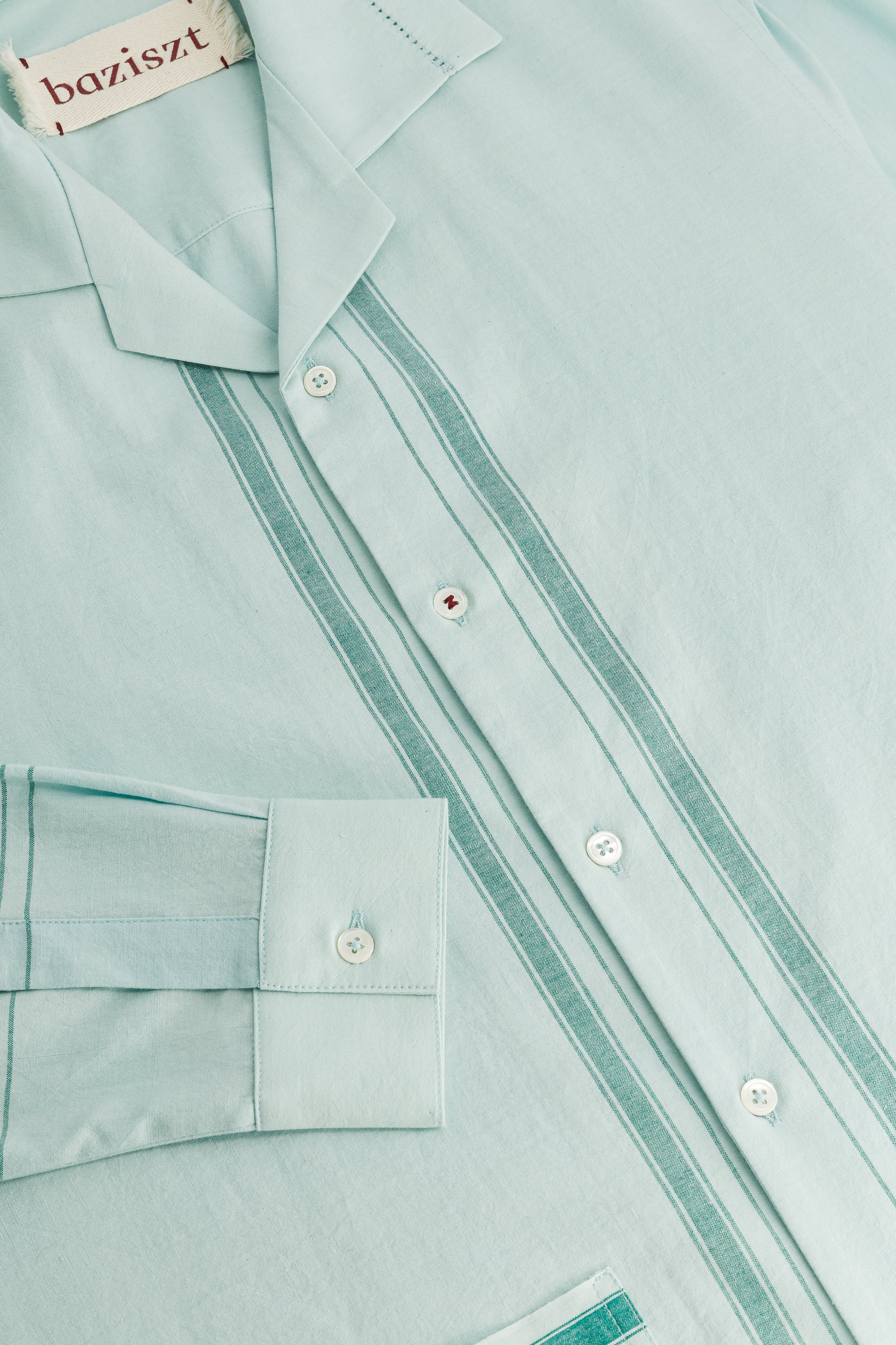 CHEMISE TOWEL BLEU