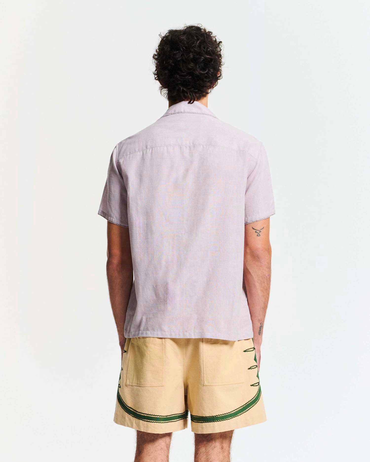 La chemise West - Lilas