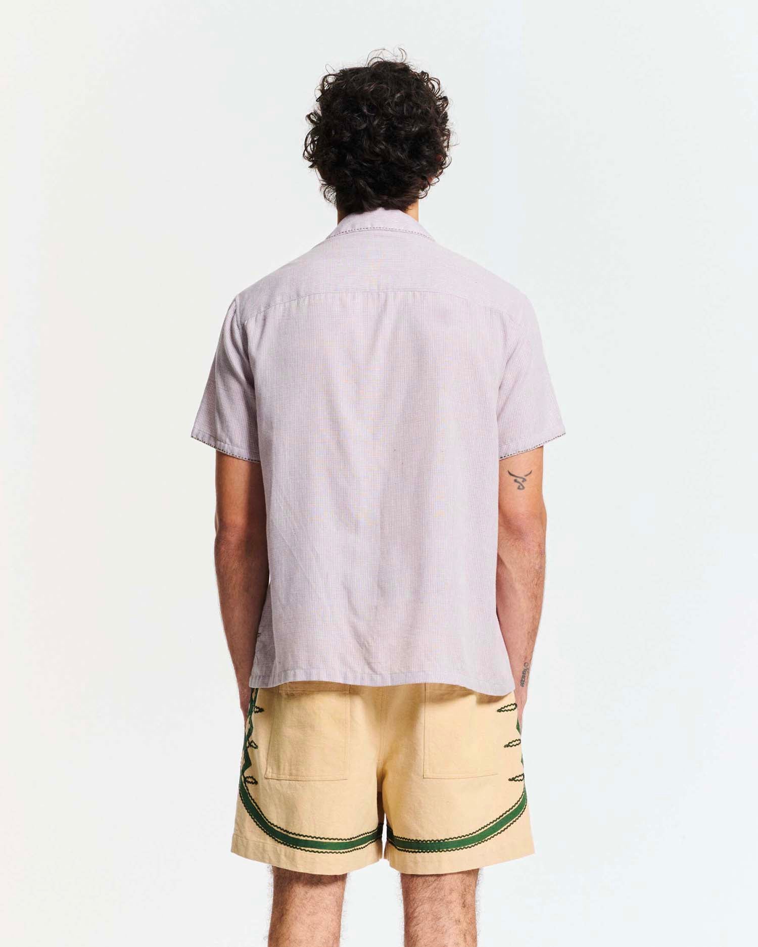La chemise West - Lilas