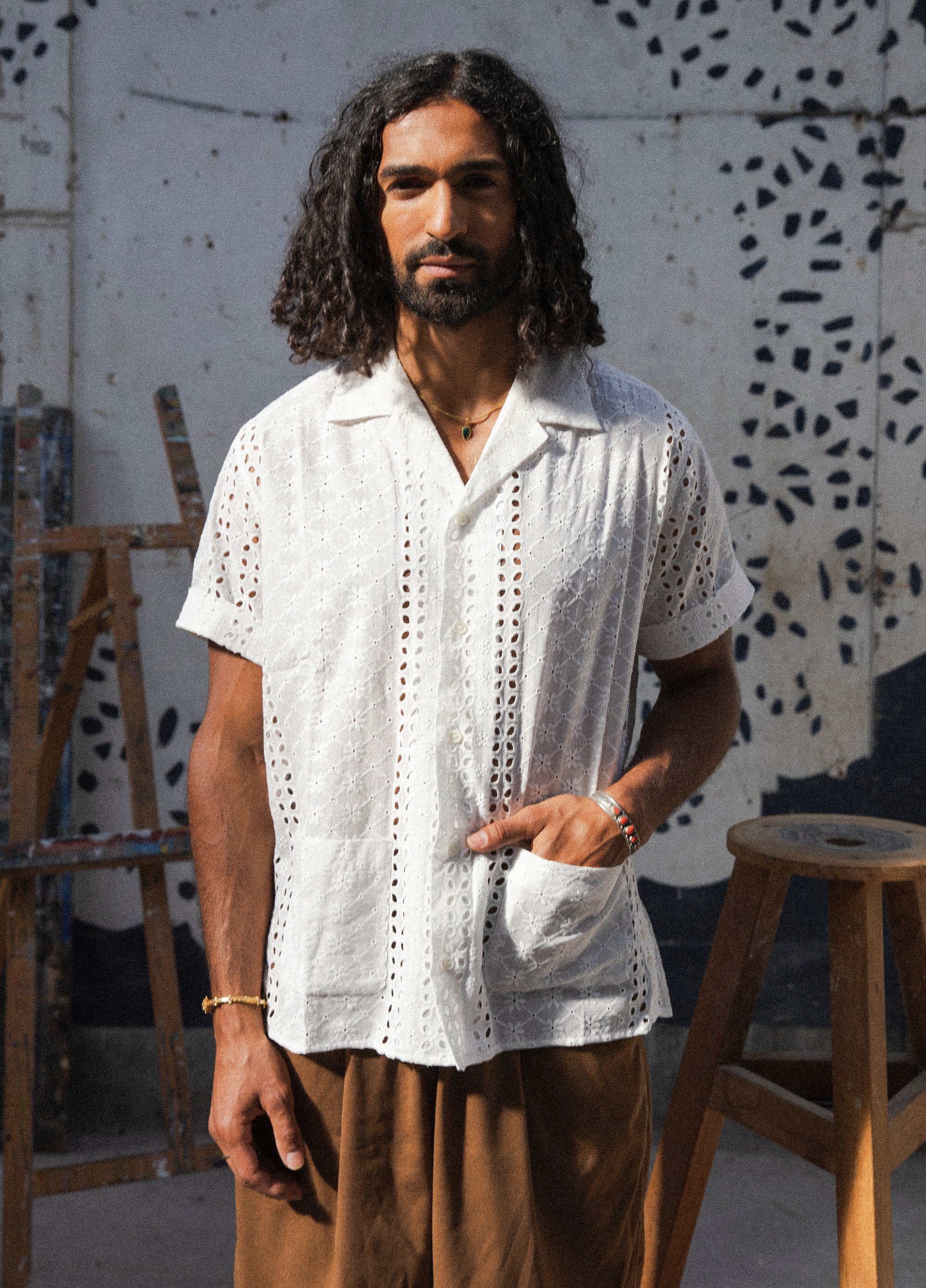 Chemise Nessma blanche